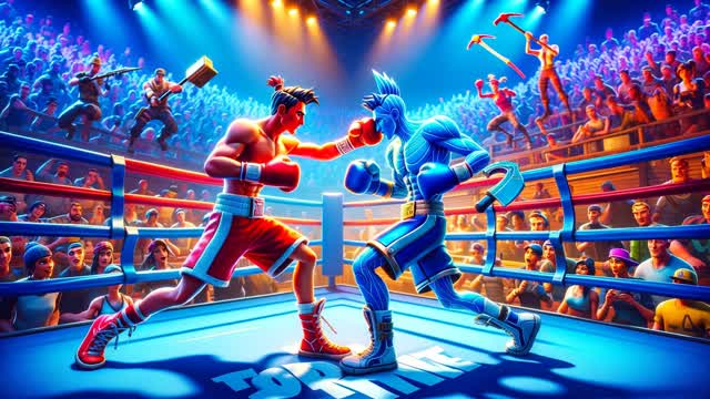 BOXING MATCH BUT WITH PICKAXESâïž