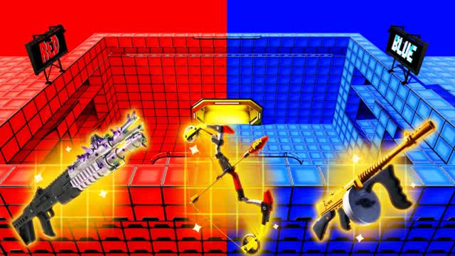 CRAZY RED VS BLUE 🔴🔵