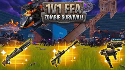 1V1 FFA ZOMBIE SURVIVAL 🧟‍♂️🎯