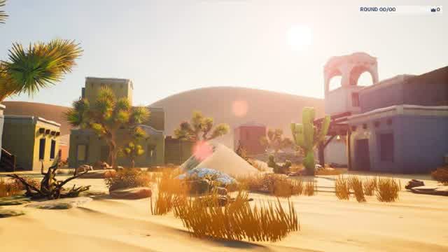 Deserted Desert Zone Wars