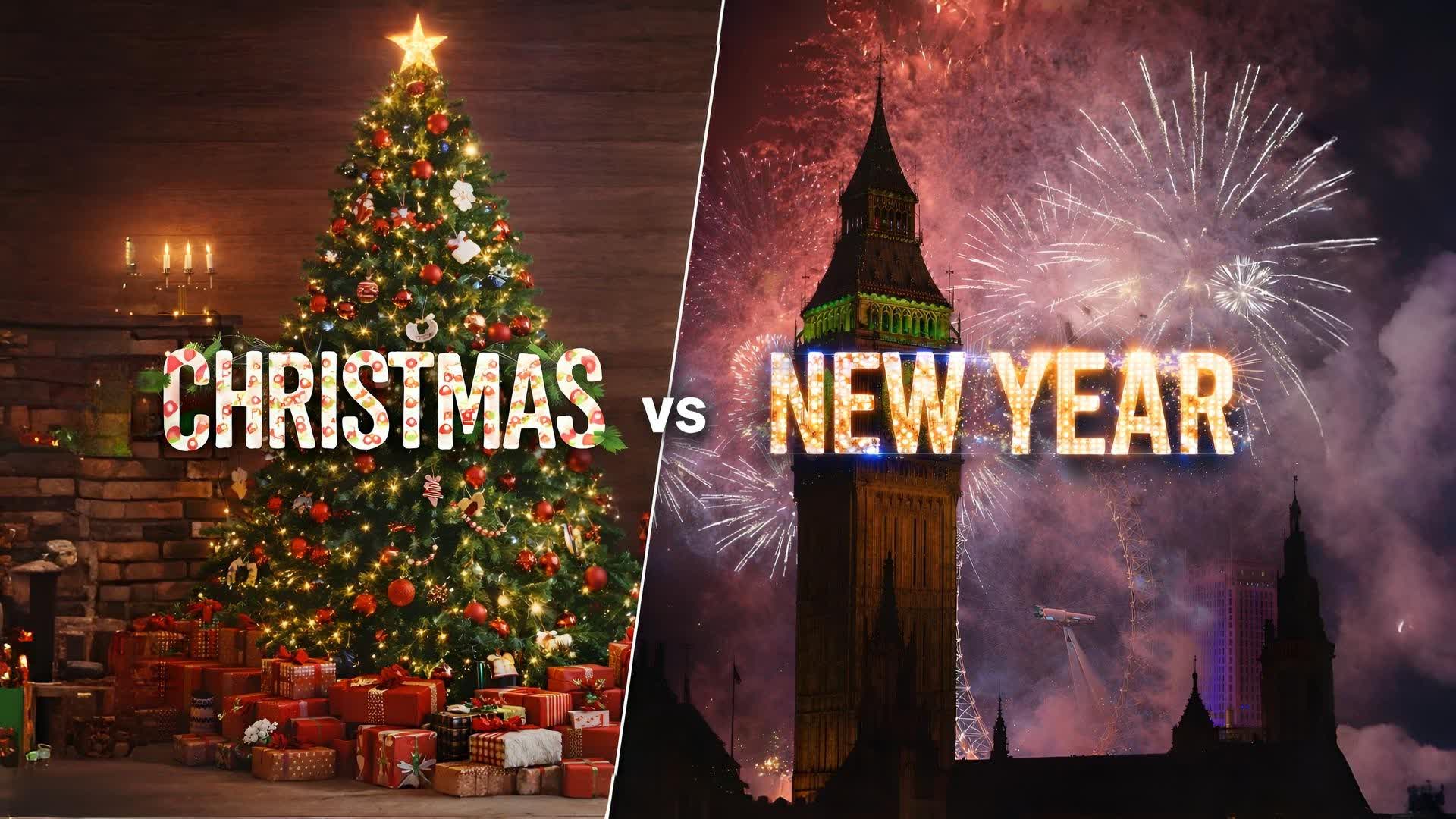 🎄 CHRISTMAS vs NEW YEAR 🎊 FEST FIGHT