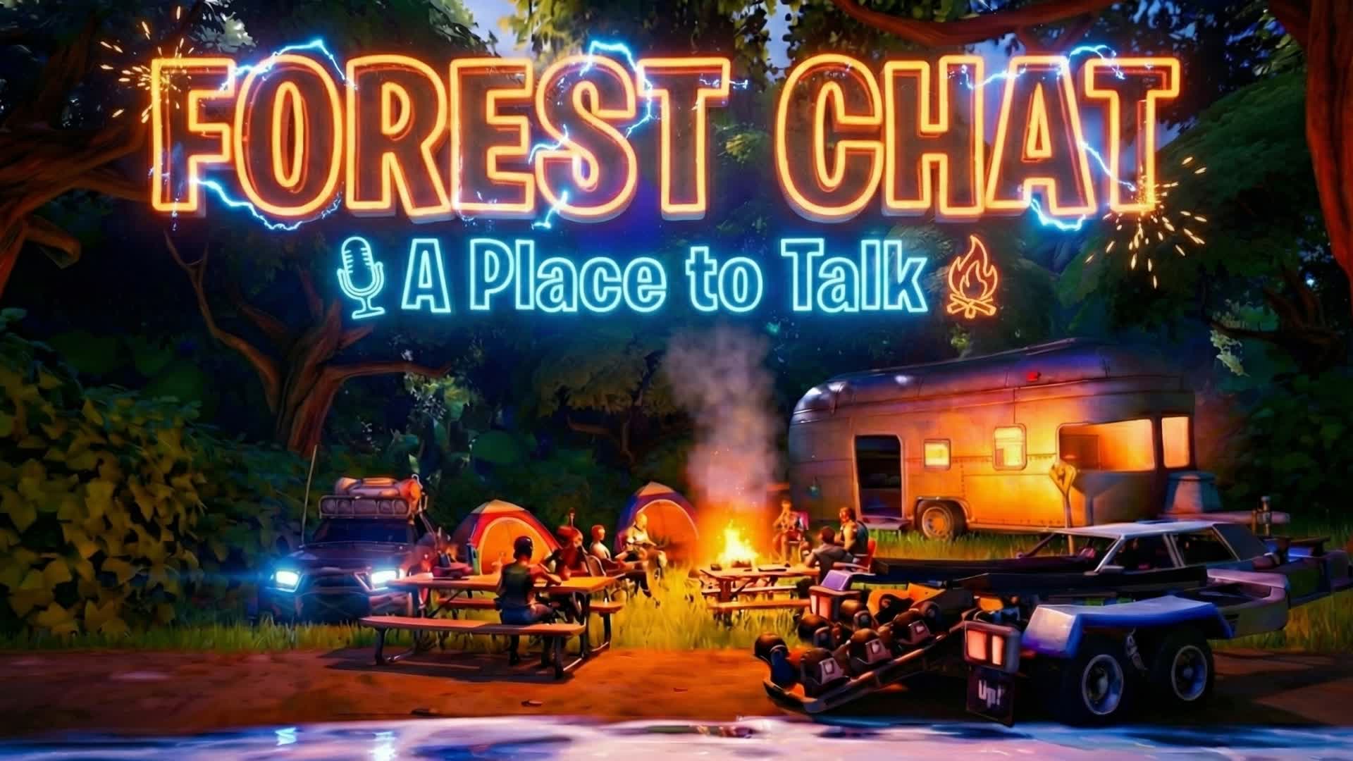 🌲 Forest Chat [Mic On]