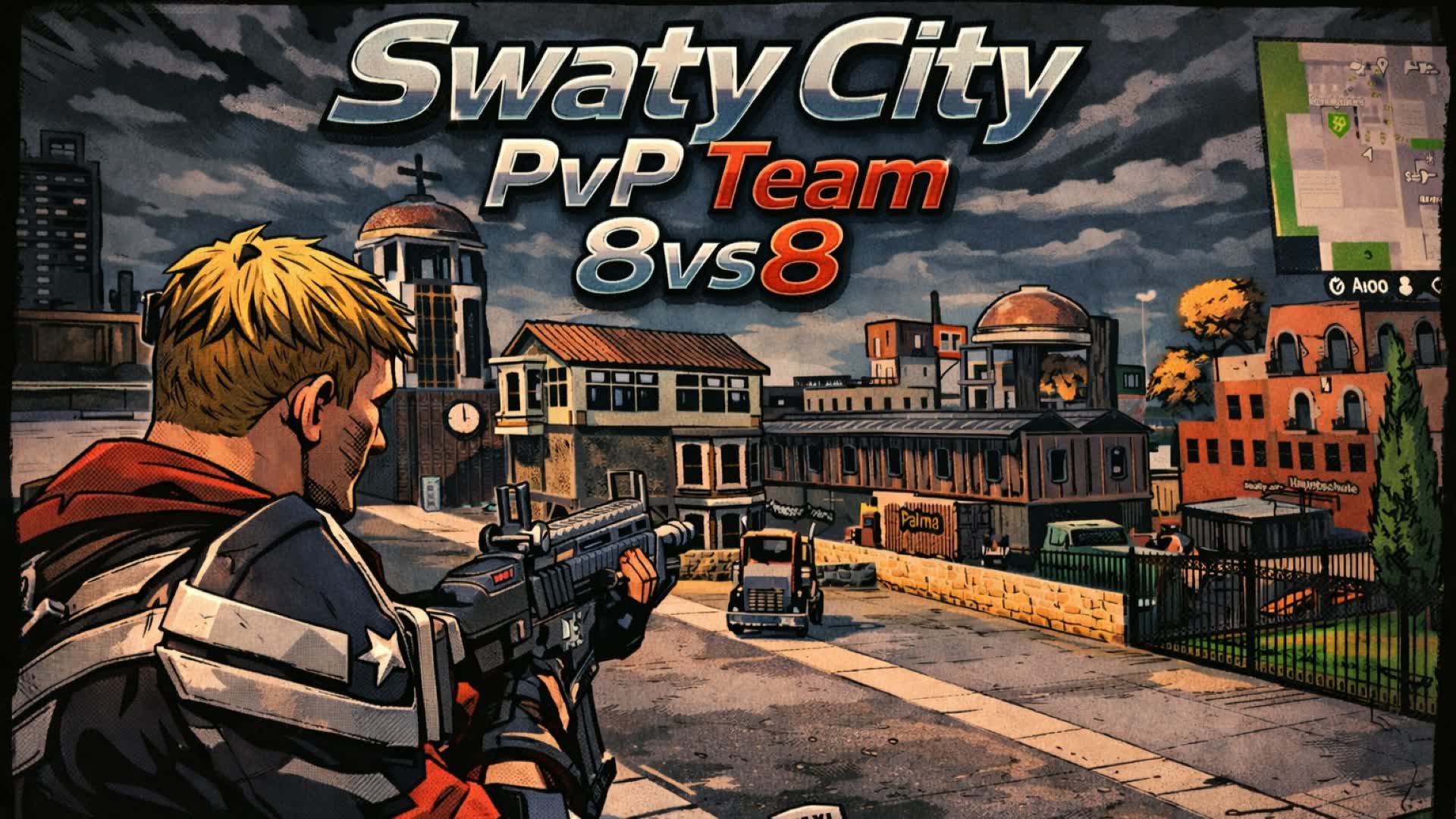 スウェティシティ チーム8 VS 8(PvP)