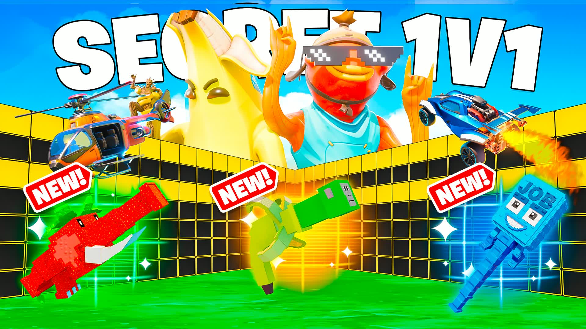 SECRET 1V1⭐ALL GUNS🎯ALL SECRETS