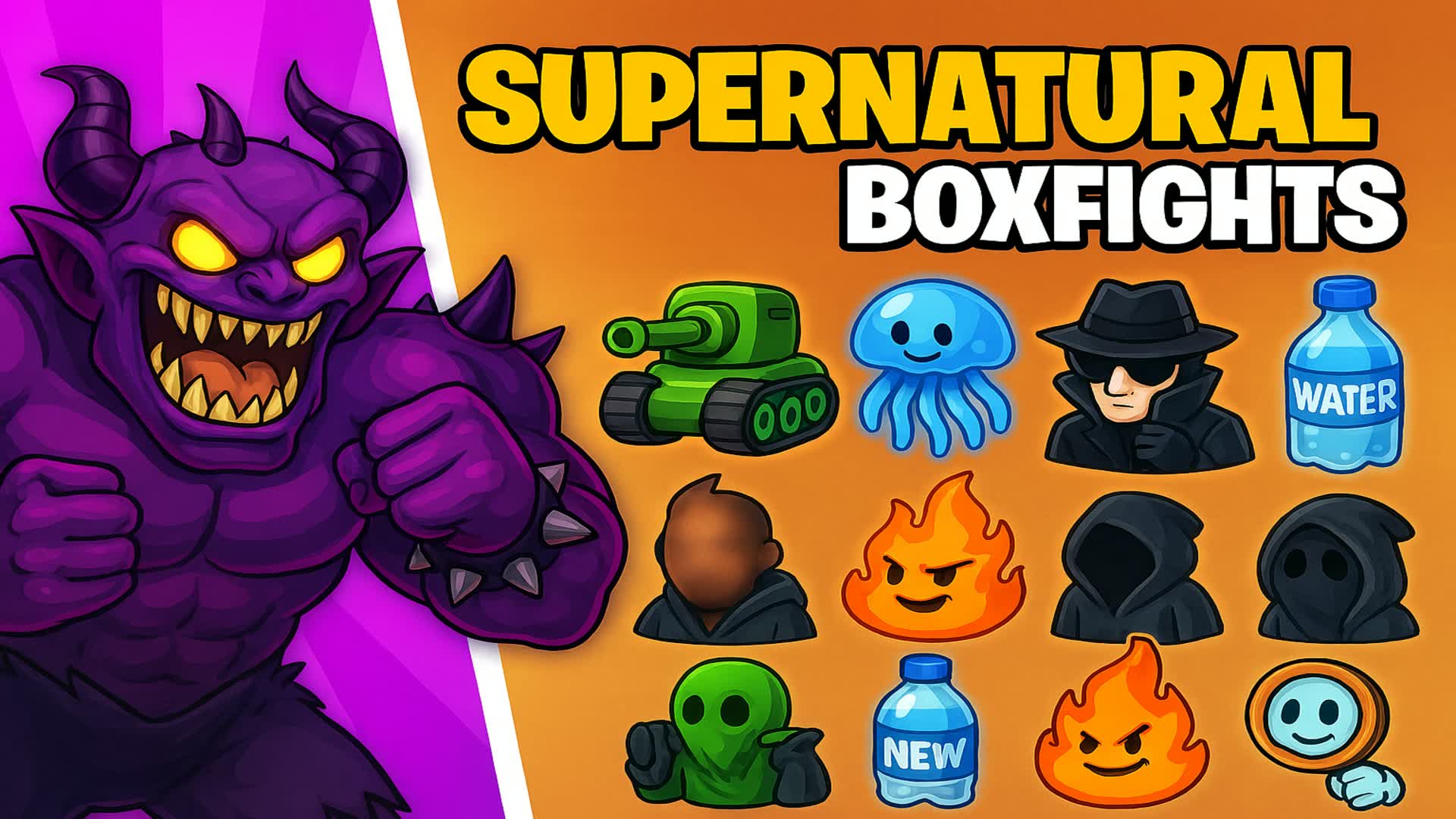 1v1 Supernatural Box PVP