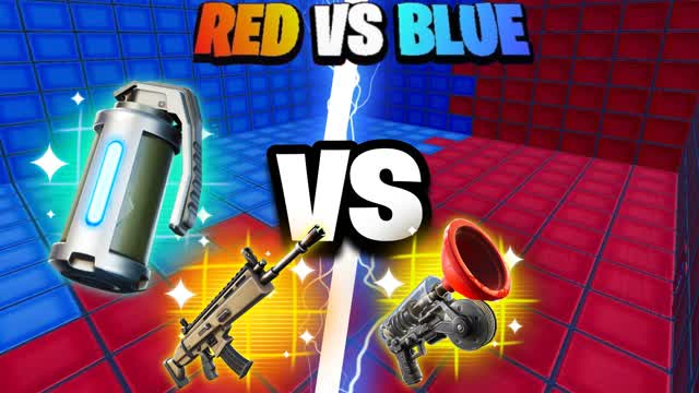 FANTA PROS RED VS BLUE 🔴🔵 ALL WEAPONS!