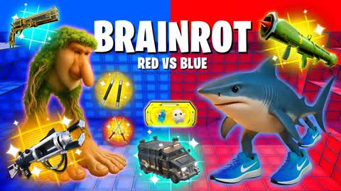 ⭐FUN BRAINROT🤪RED VS BLUE 🔴🔵