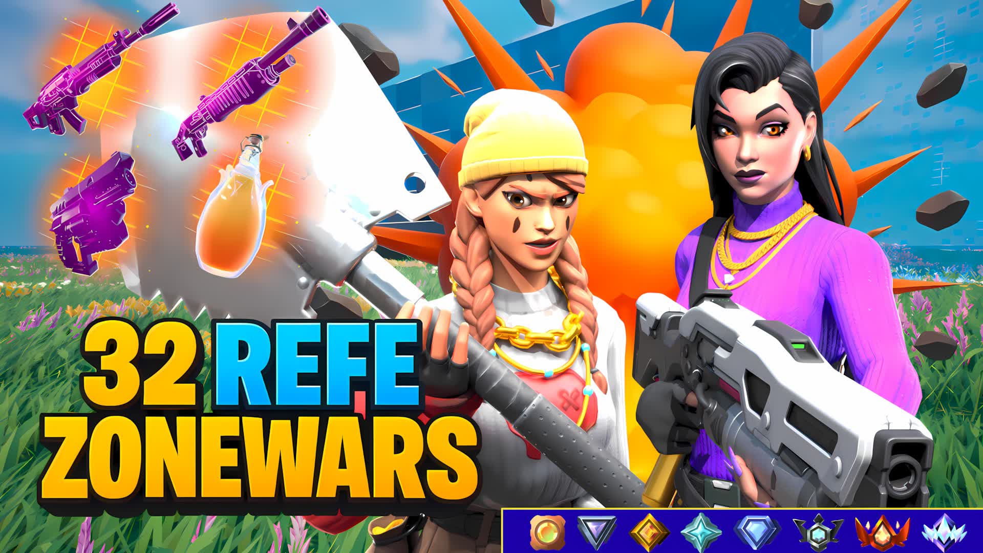 🤯 32 Refe Zonewars 🤯