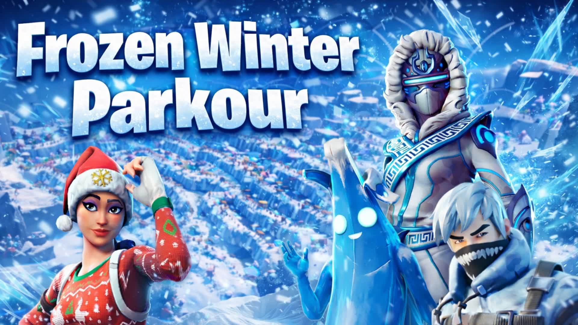 Frozen Winter Parkour