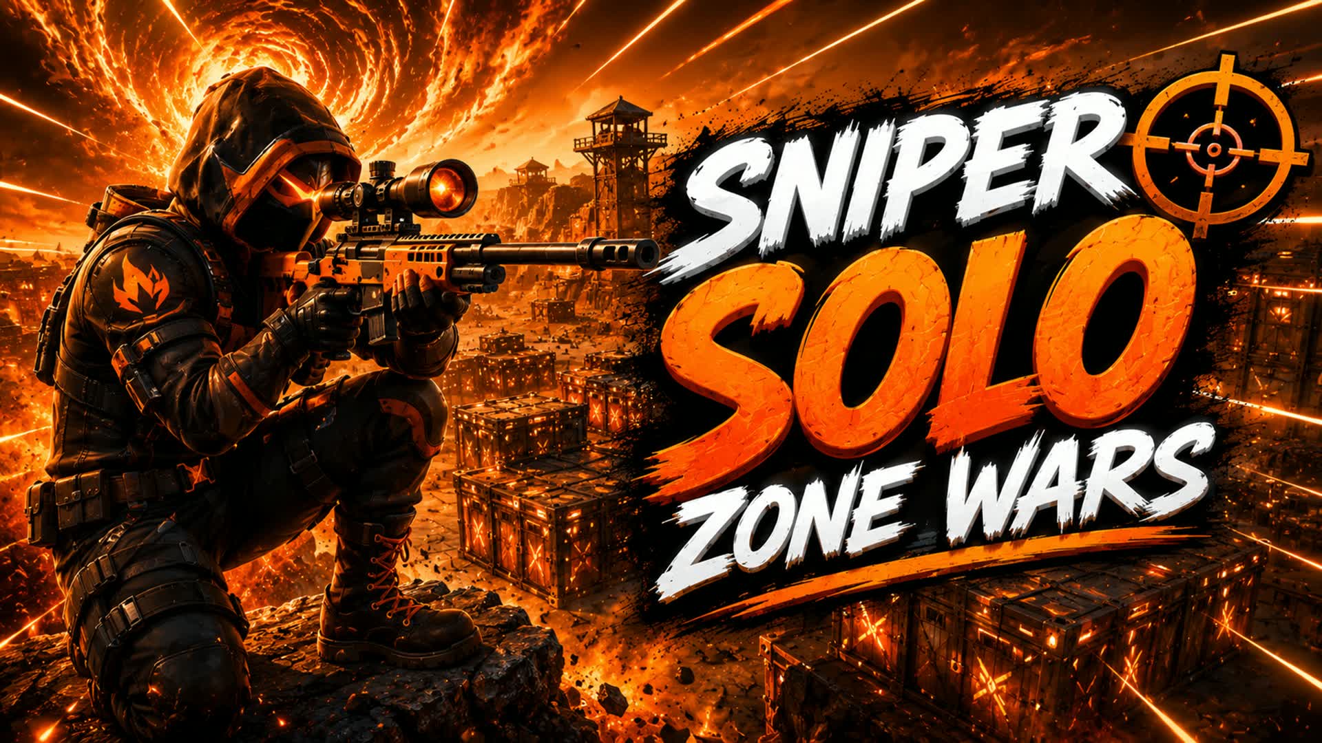 🎯 SNIPER SOLO - ZONE WARS ?