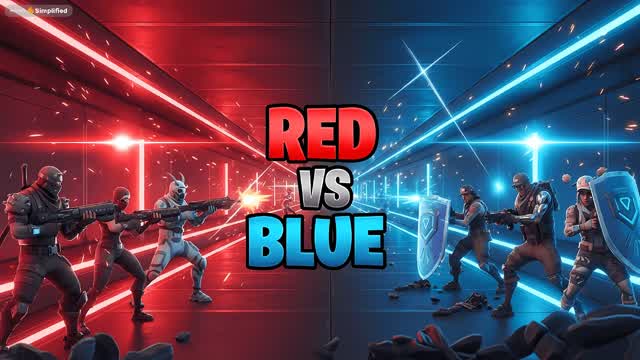 Red VS Blue 🔴vs🔵 Tunnel  13