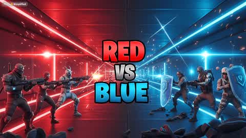 Red VS Blue 🔴vs🔵 Tunnel  13