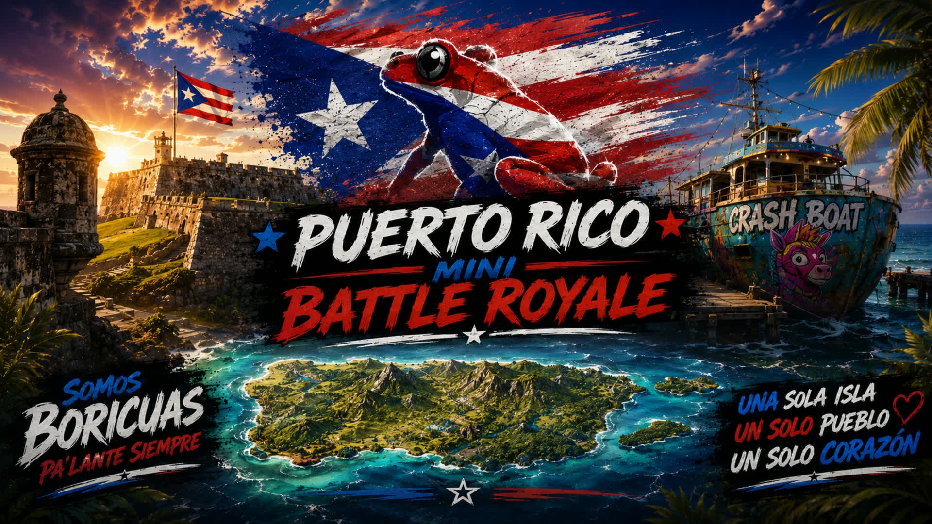 Puerto Rico Mini Battle Royale 🇵🇷