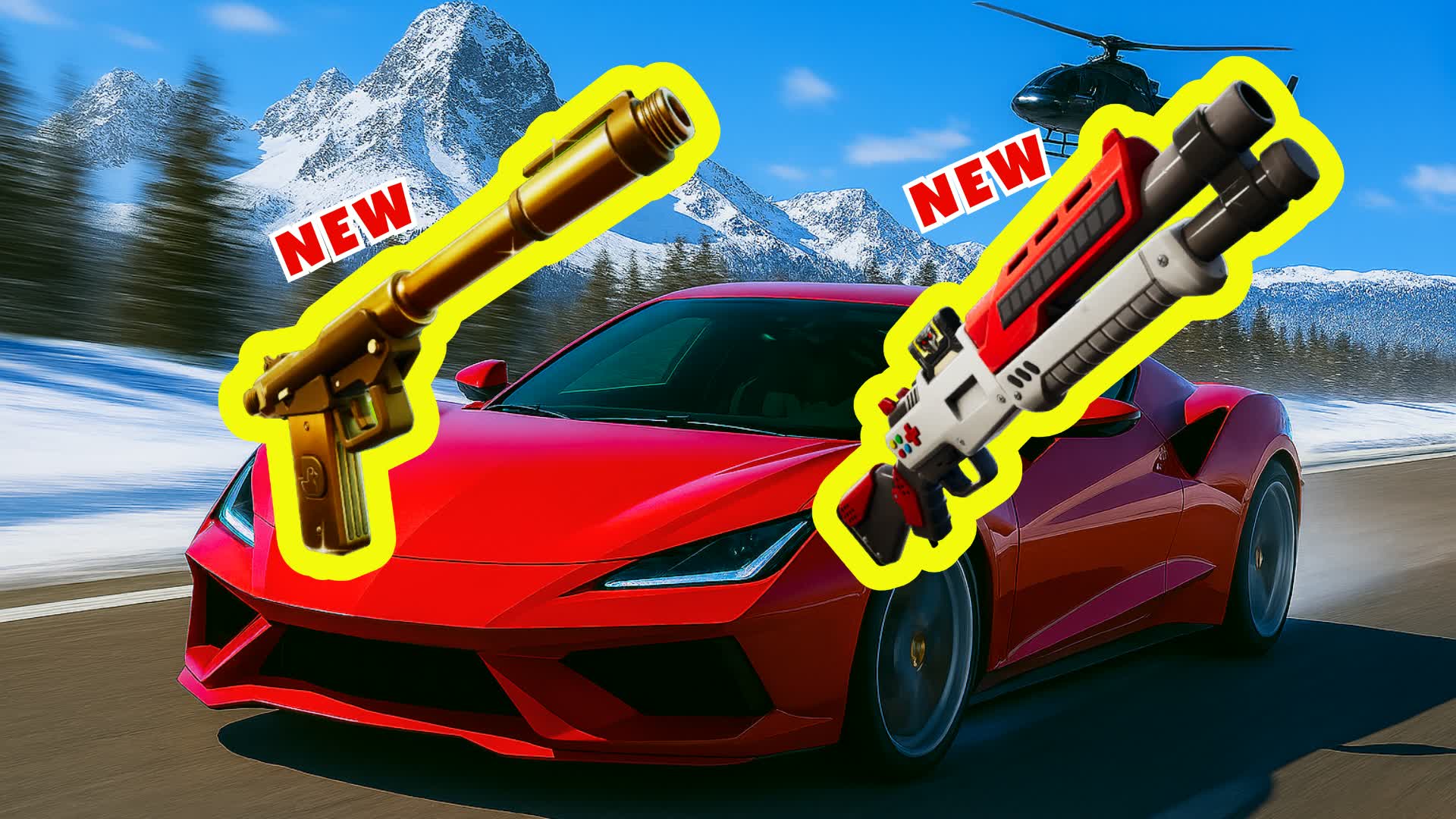 Drive All Fun Vehicles 新武器練習場