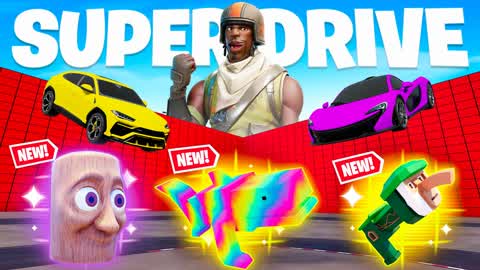 SUPER DRIVE 1V1 - ALL GUNS & VEHICLES