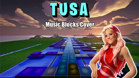 Tusa Music Blocks Cover