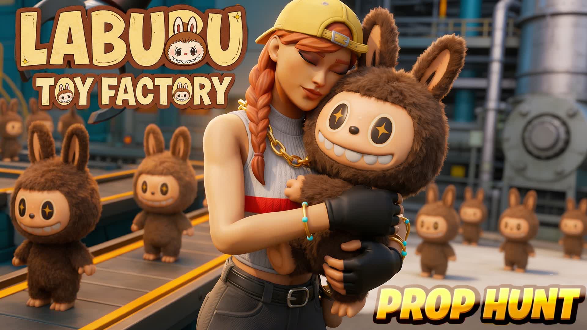 LABUBU FACTORY PROP HUNT  🧸