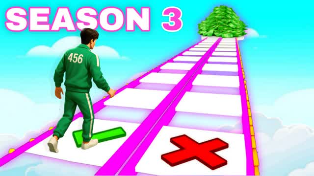 IMPOSSIBLE GLASS BRIDGE - OCTO GAME 3🦑