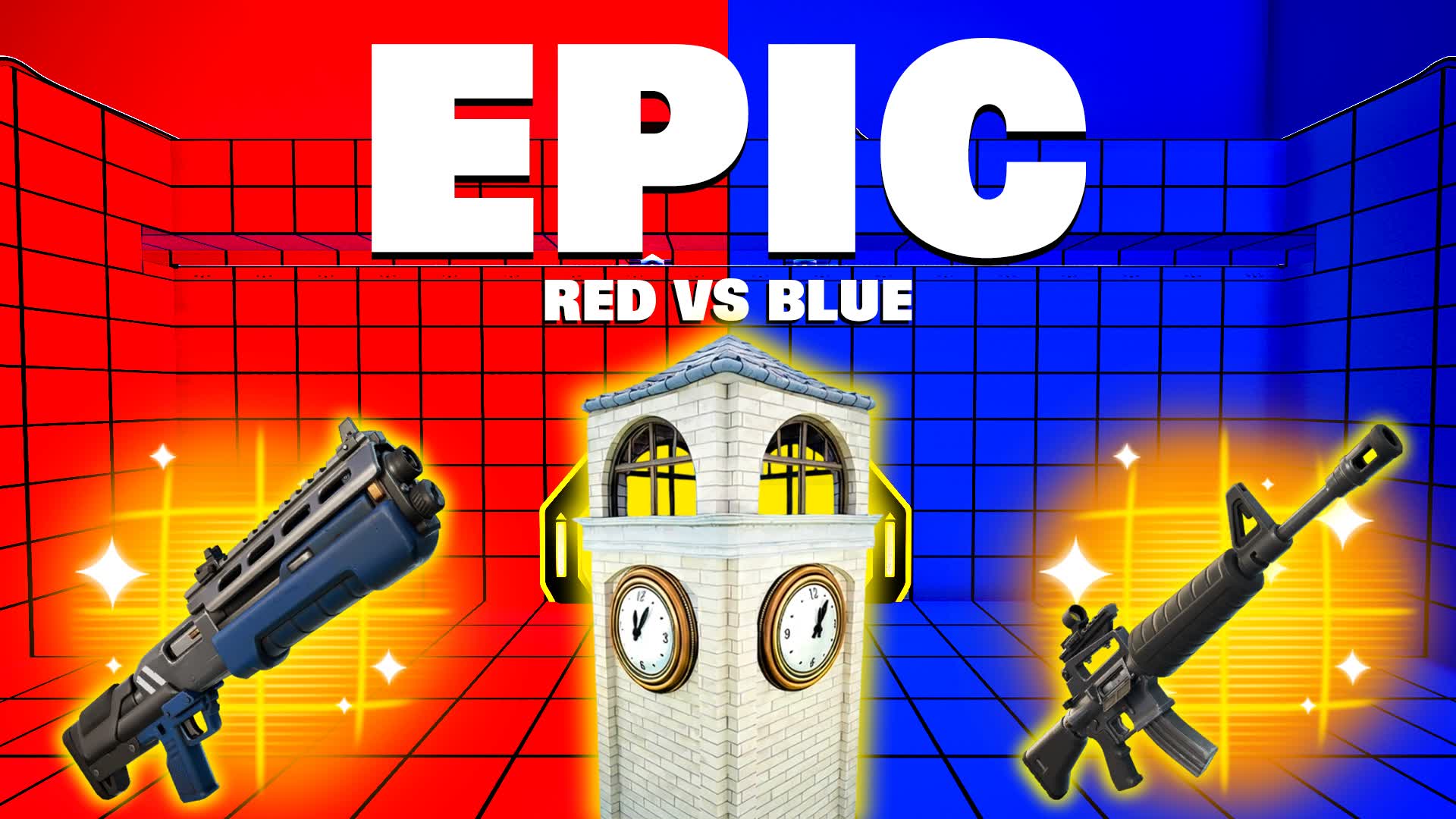 EPIC TILTED TOWER RED VS BLUE 🔴🔵