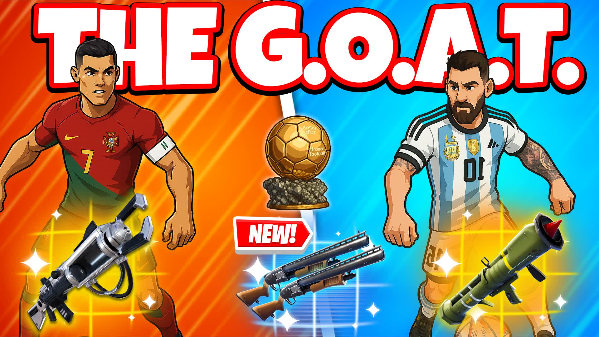 THE G.O.A.T. 🔴RED VS BLUE🔵