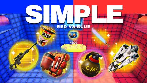 SIMPLE RED VS BLUE 🔴🔵