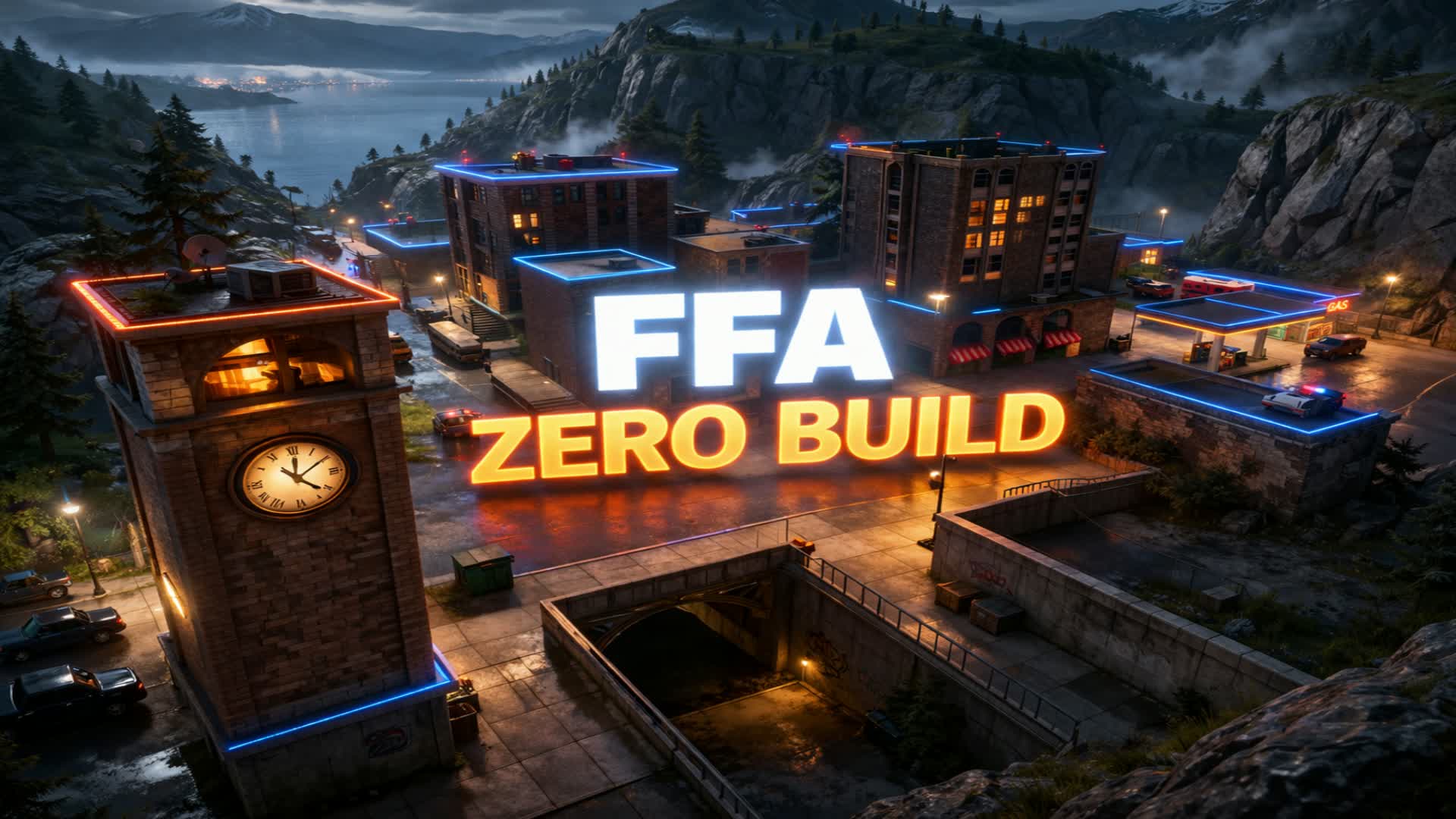 ゼロビルドのティルテッド・タワーズ フリーフォーオール