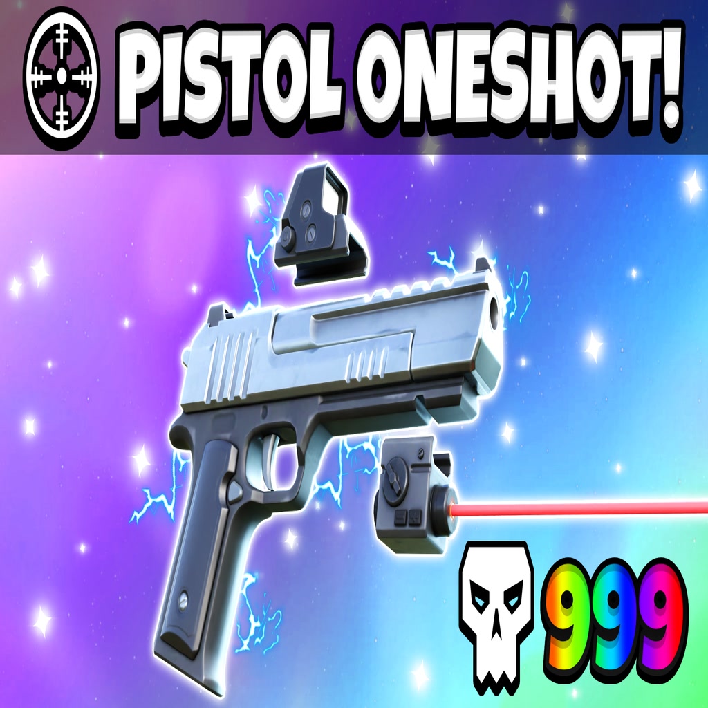 🔫SUPER PISTOL ONE SHOT🎯 3015-1669-2846 by matkow - フォートナイト