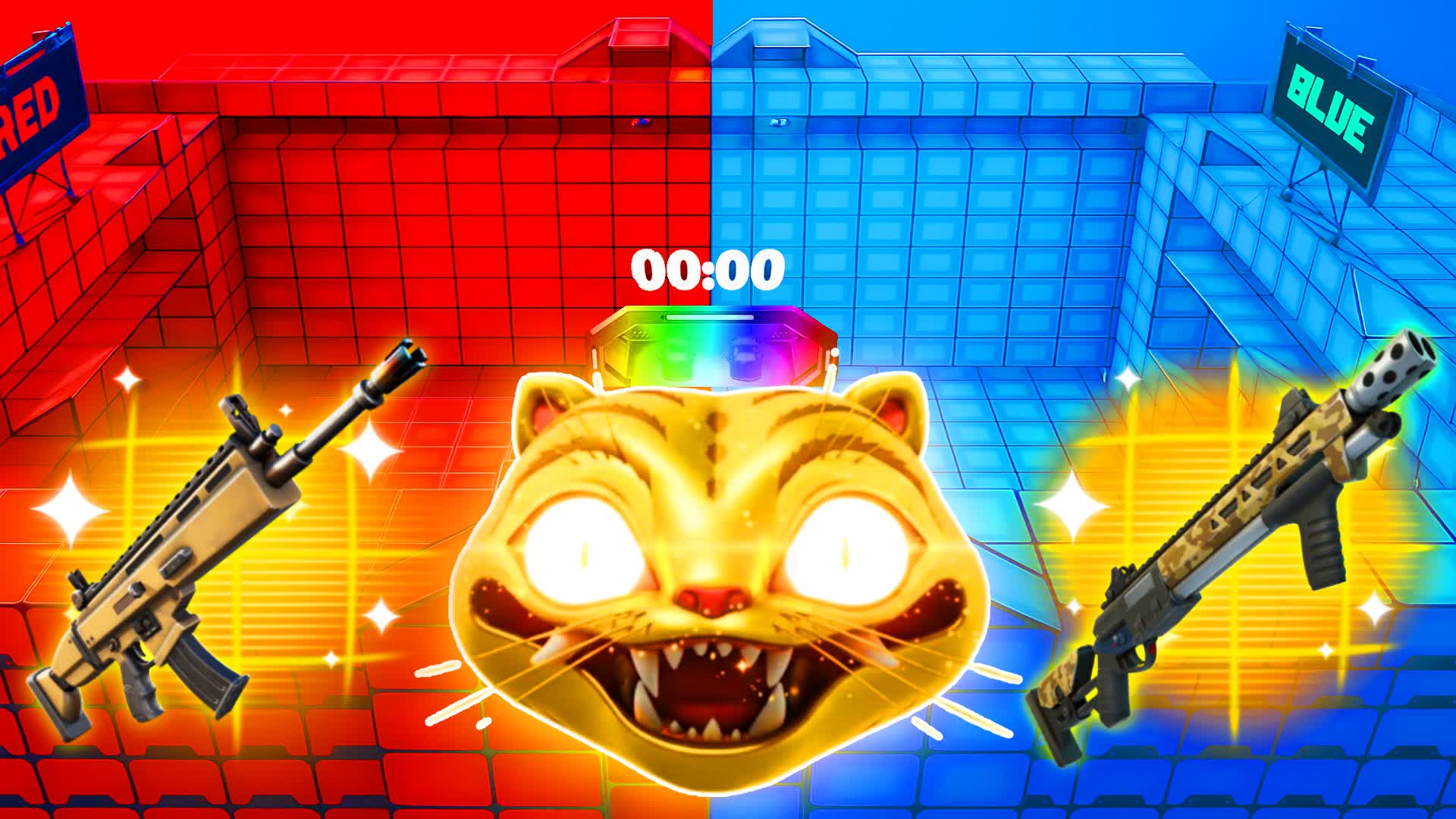 WUGGY VS REPOBOT RED VS BLUE🔴🔵MANJIROO