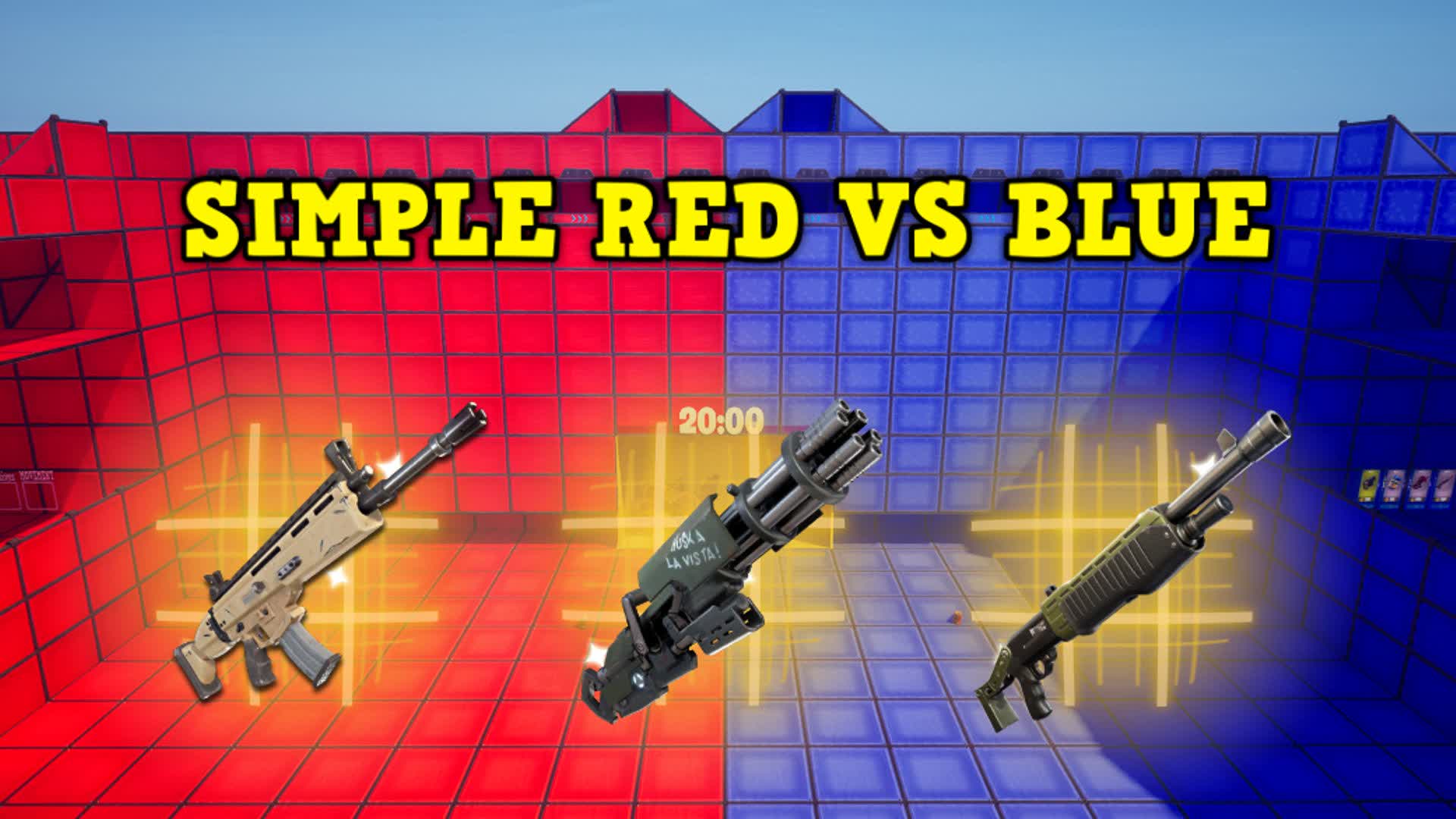 FUN AND SIMPLE RED 🔴 VS BLUE 🔵