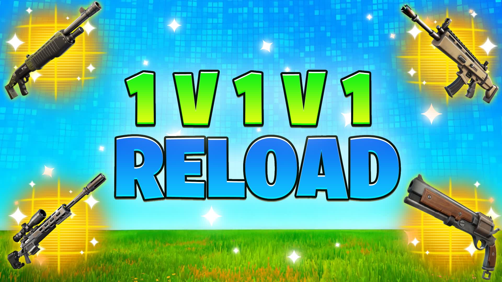 1v1v1 Reload free for all with all gun