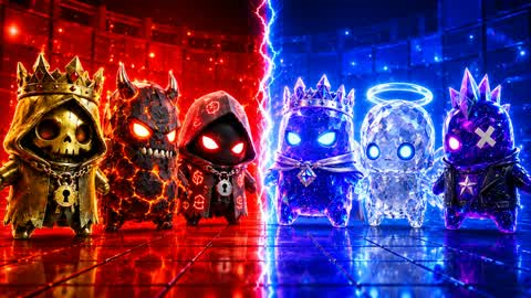 RED VS BLUE CRASH POINT 🔴🔵