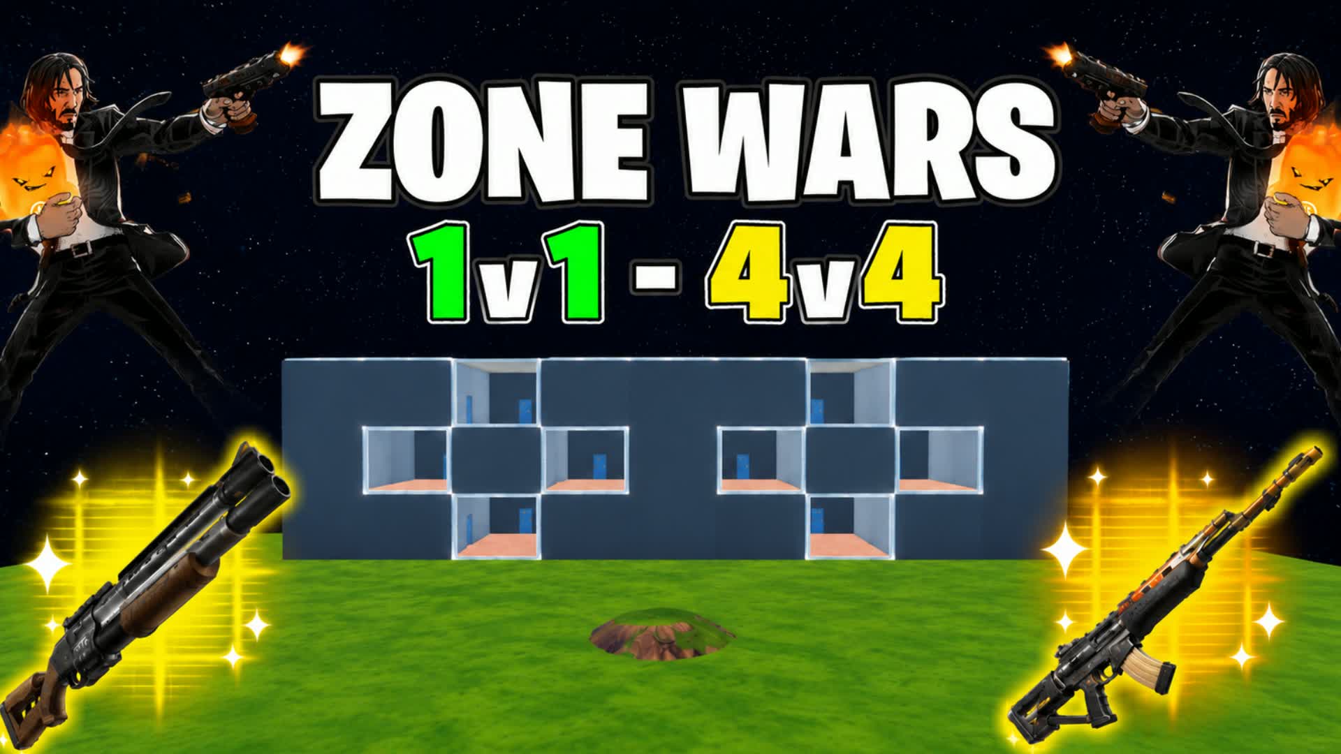PRO ZONE WARS 1V1 4V4
