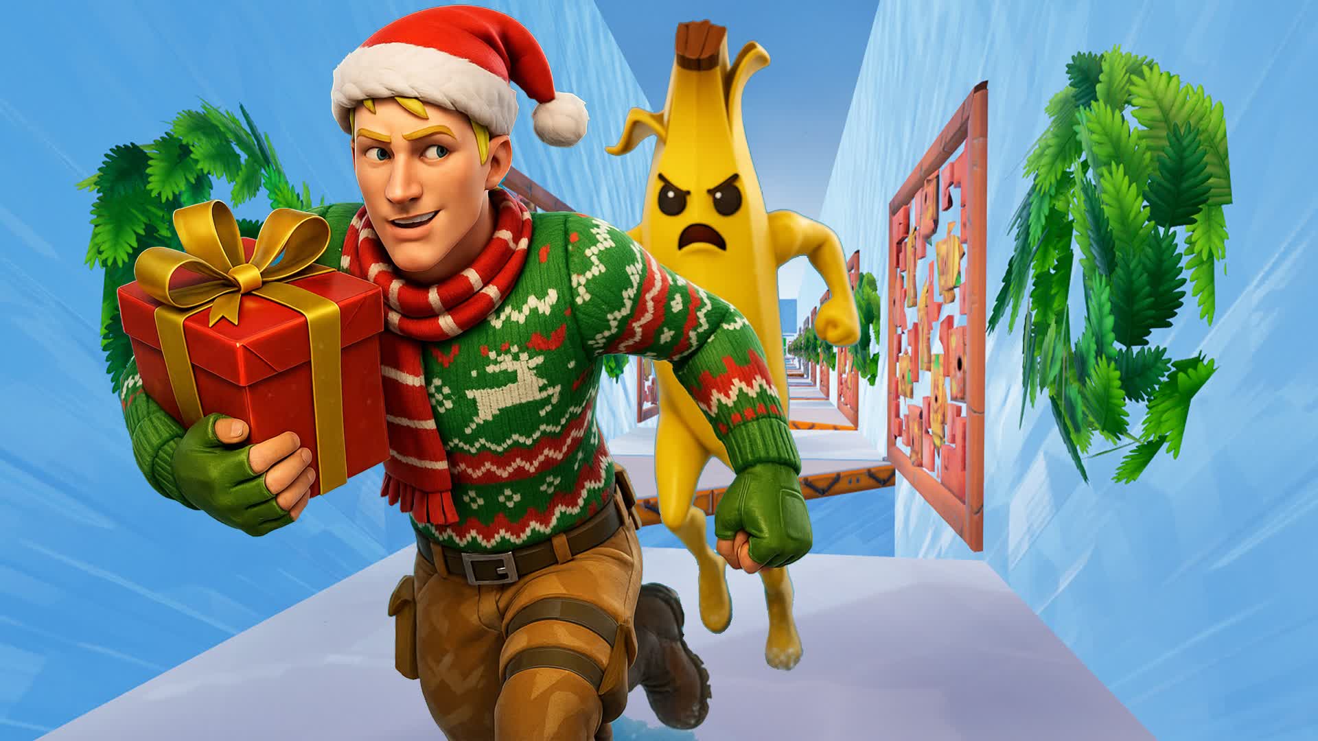 🎁Christmas 100 Levels Parkour🎁