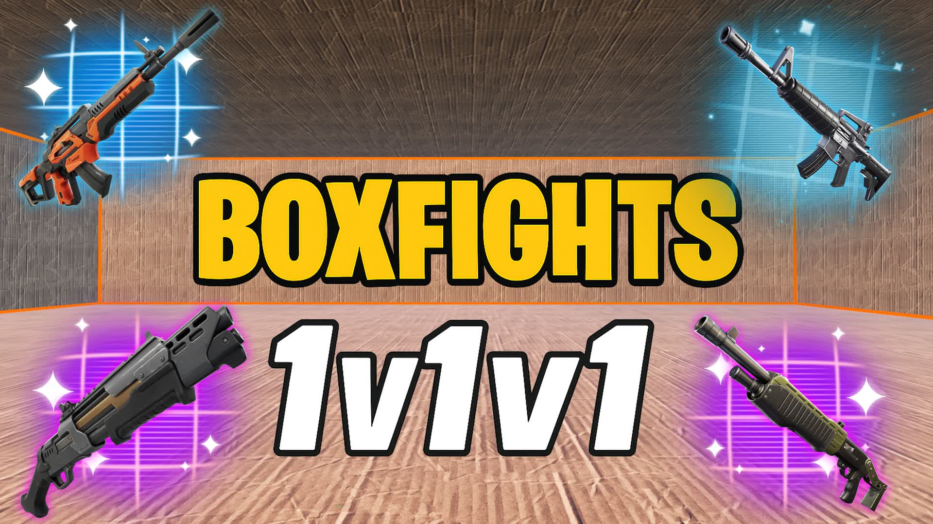 1v1v1 BoxFights Classic  📦🔫