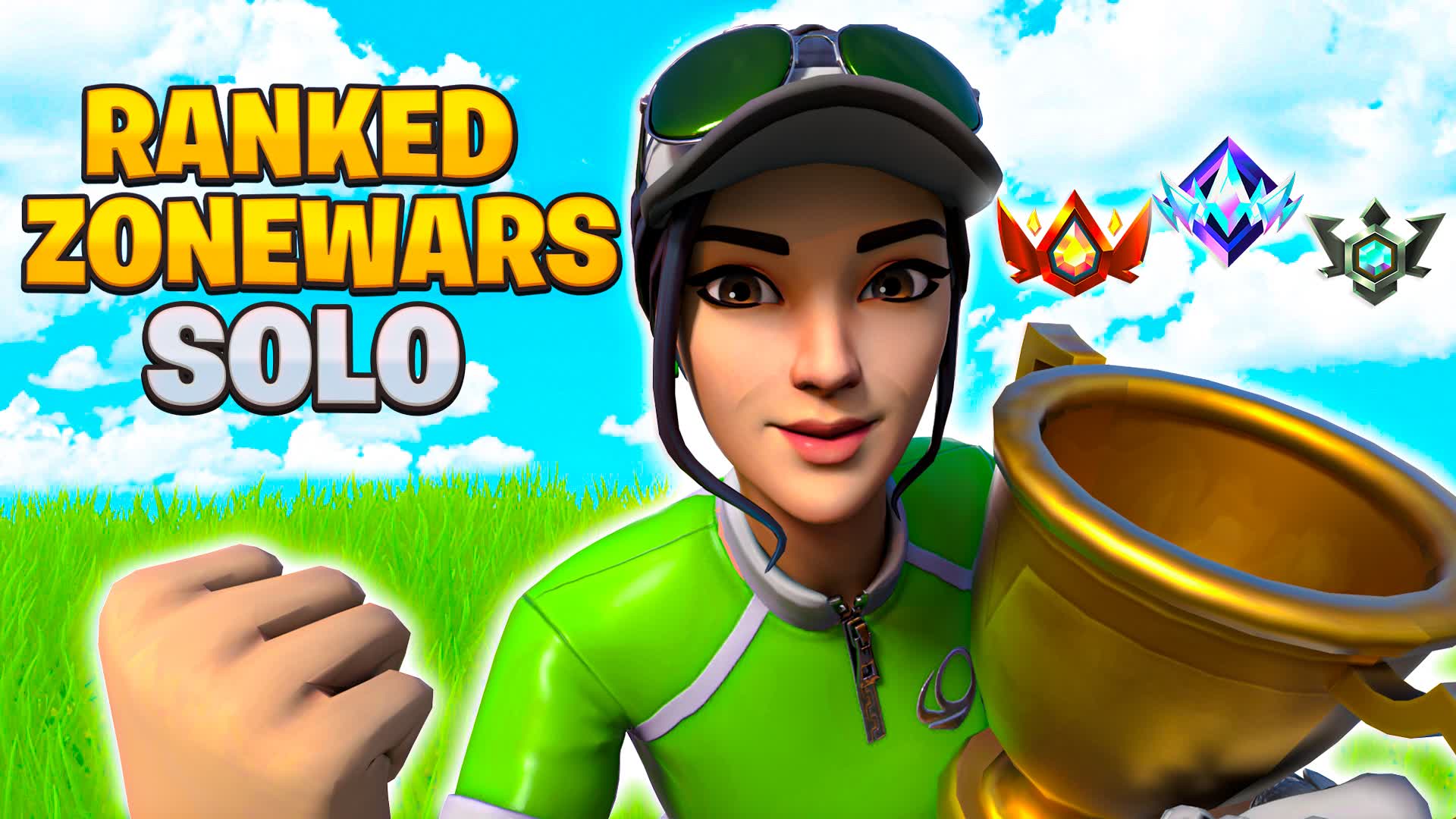 SOLO RANKED ZONE WARS! 🏆