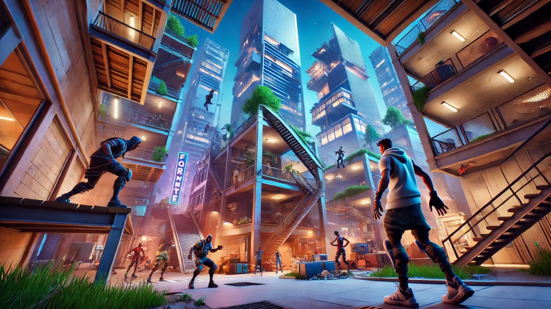 Gun Game in Tilted Towers