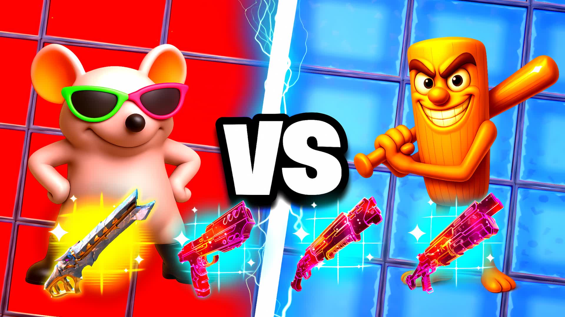 TIKYTOK RED VS BLUE ๐ด๐ต (ALL CARS)