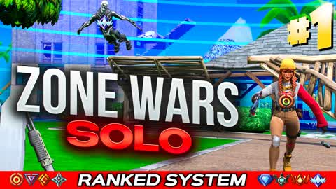 💖 SOLO - ZONE WARS 🌀 [SKILL UP!]