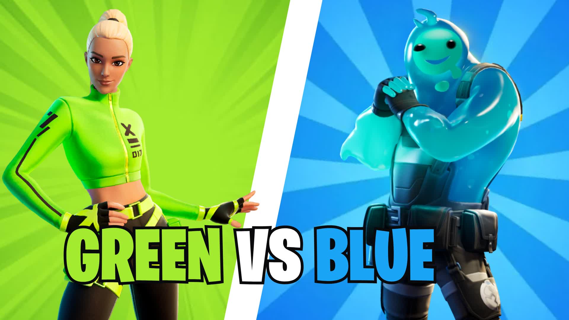 💚 GREEN VS BLUE 💙 CHAPTER 4 WEAPONS! ⭐ 791876352251 by h3ﱞnr1