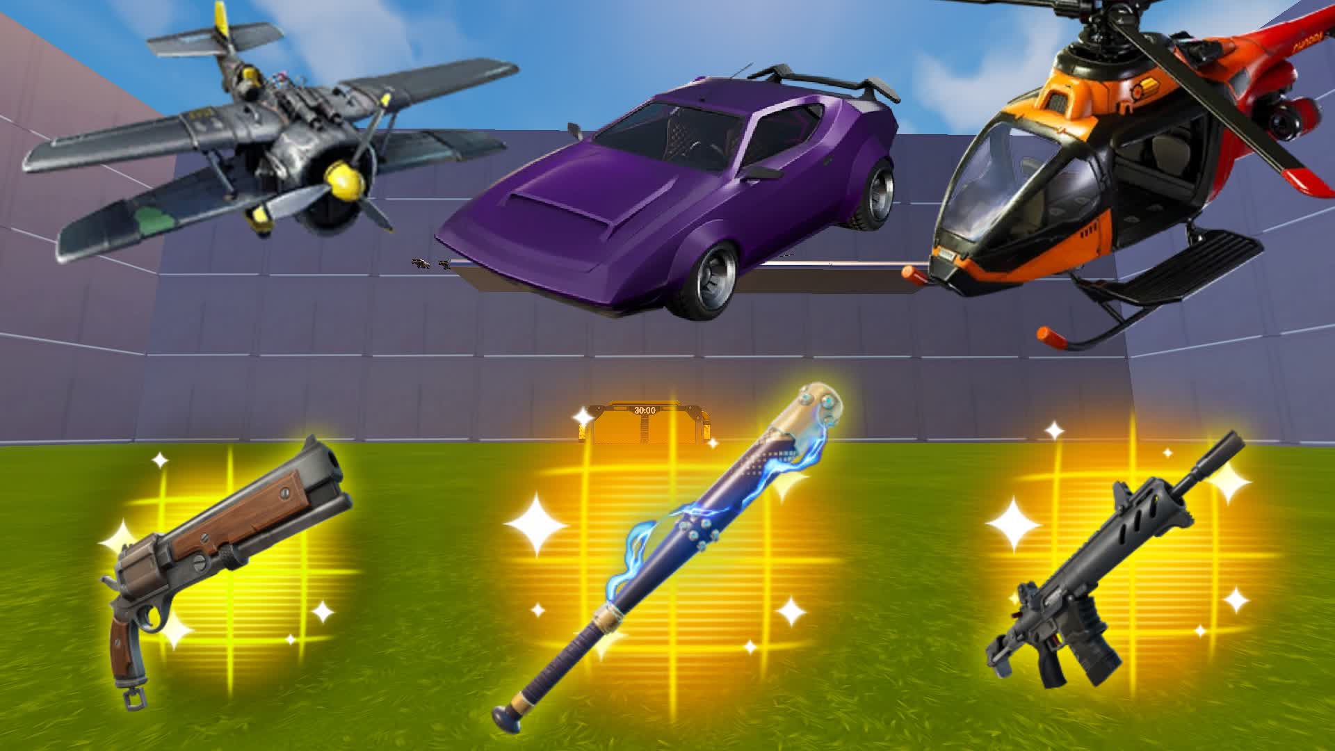 1V1 WITH EVERY GUN (NEW) UNC