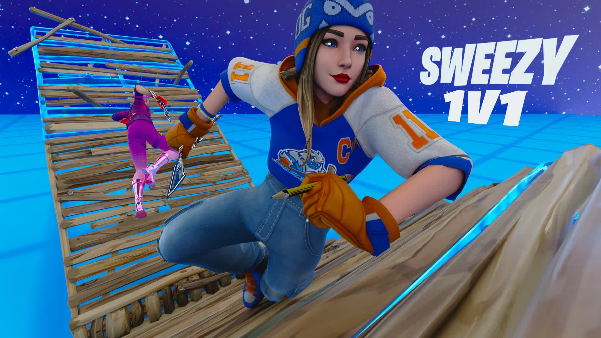 スウィージー 1v1 ビルドファイト (200ポンプ)