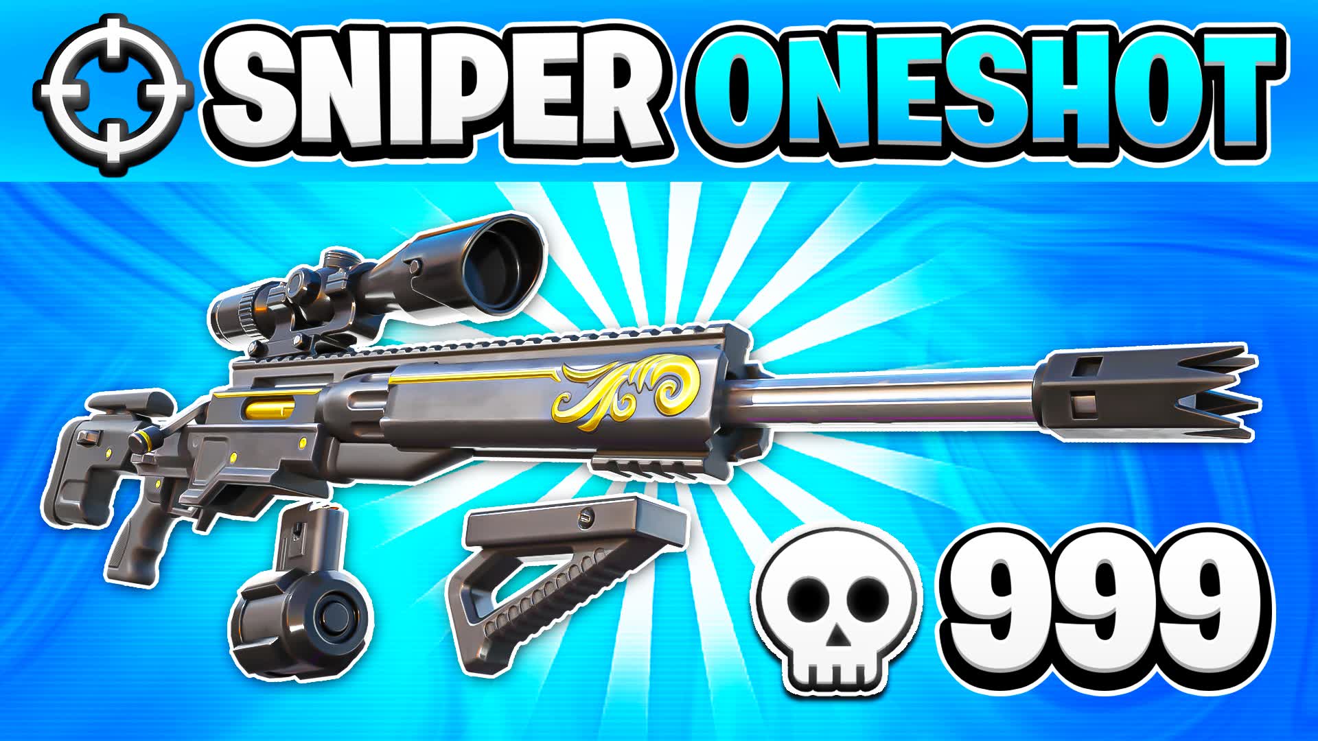 💦MEGA SNIPER ONLY🎯ONE SHOT