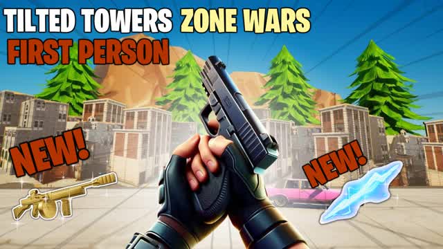 TILTED ZONE WARS - FIRST PERSON ⭐