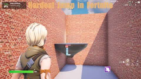 Hardest Jump in Fortnite