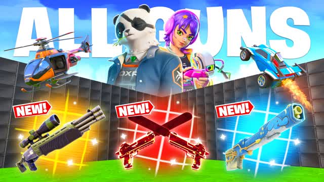 MEGA 1V1 ALL GUNS & VEHICLES 3533-5211-7130 by kubx