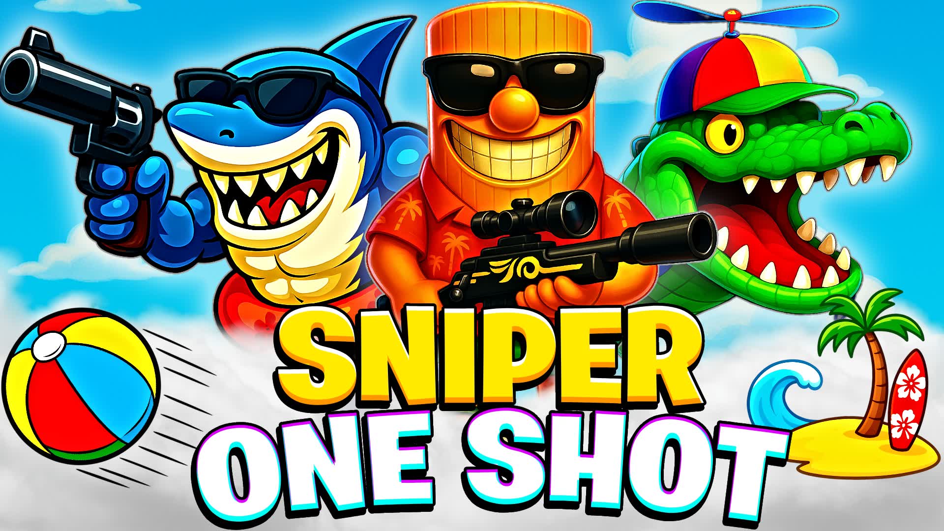 ☀️ SUMMER BRAINROT SNIPER 🎯 ONE SHOT 😎