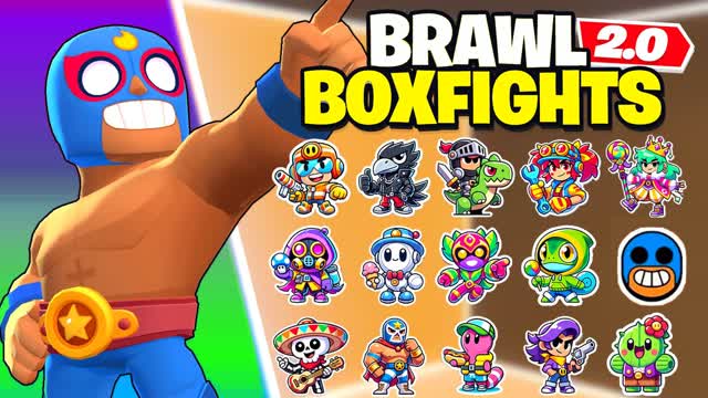⭐BRAWL STARS SUPERPOWERS BOXFIGHT📦