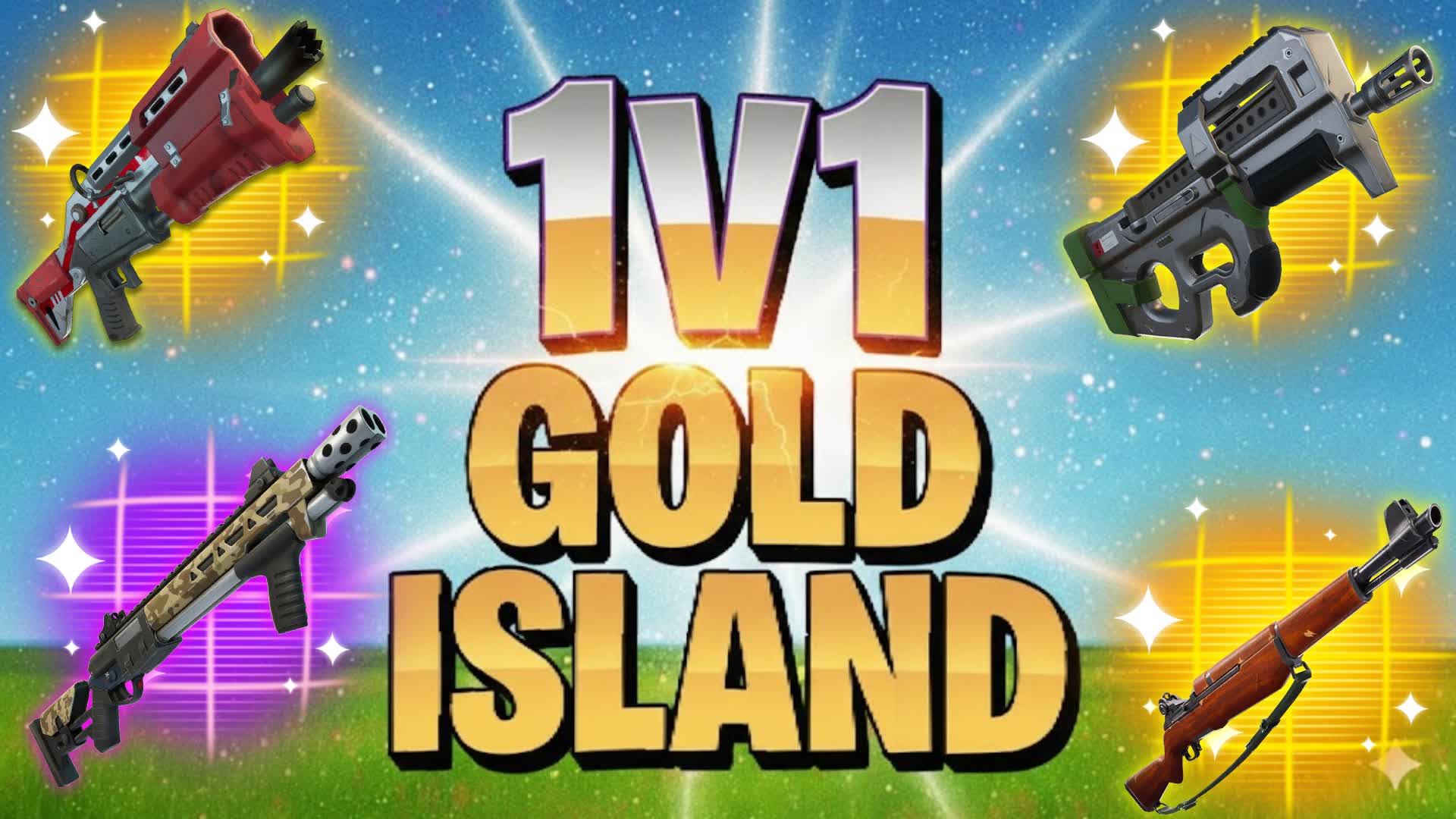 1V1 GOLD ISLAND ✨🏆