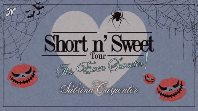 🎃Sabrina Carpenter: Short n' Sweet Tour