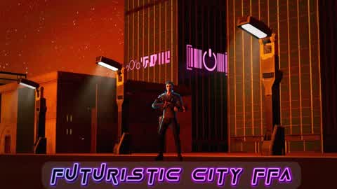 Deserted Futuristic City FFA 2222